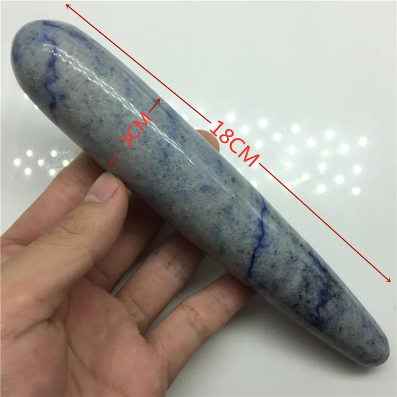 Natural Blue Aventurine Stone Wand
