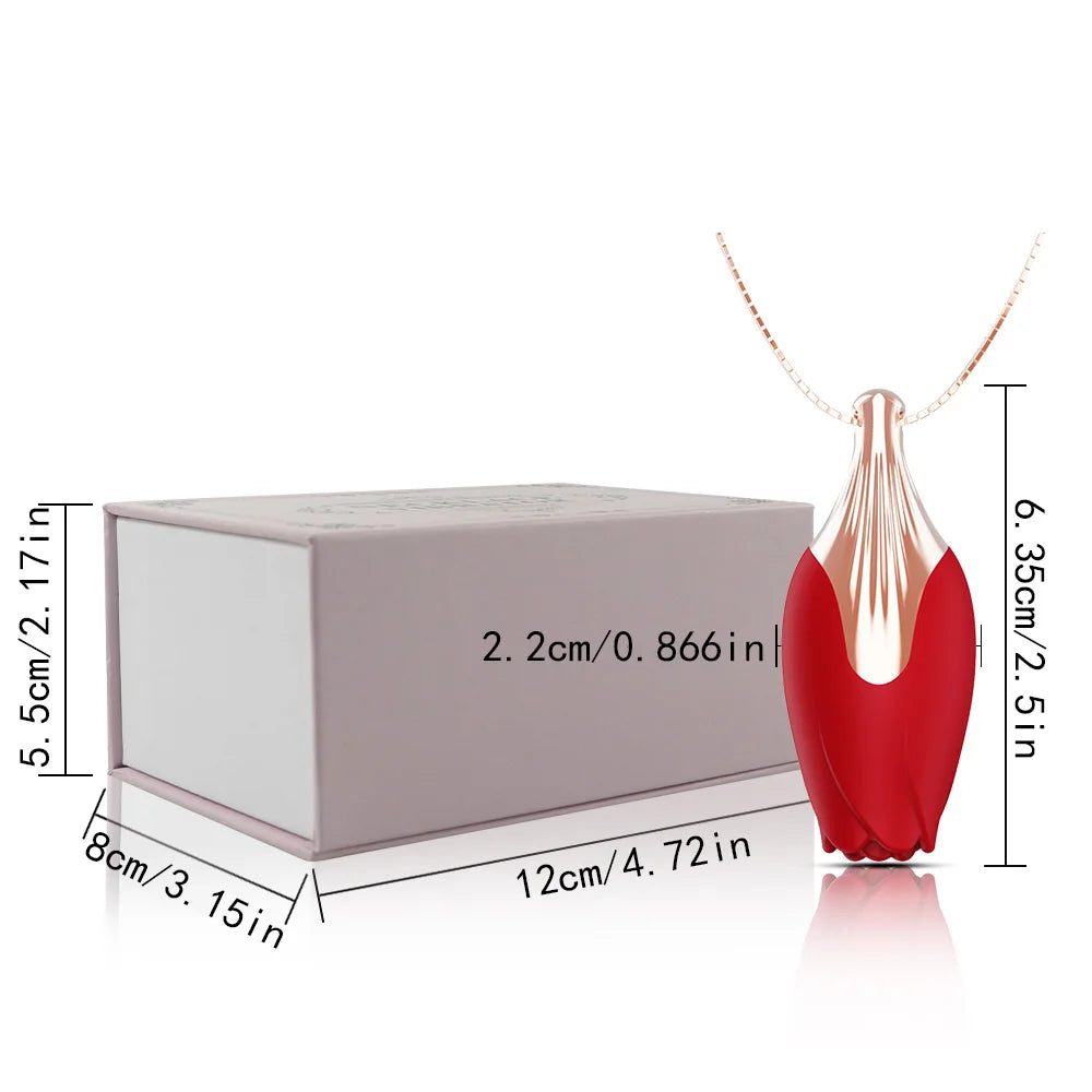 Wearable Mini Necklace Vibrator