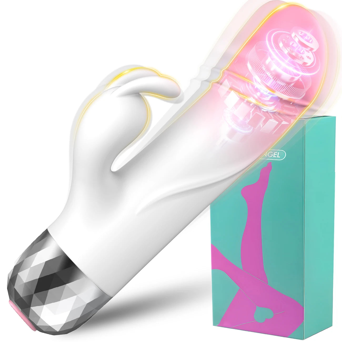 Powerful Silicone Rabbit G-Spot Vibrator