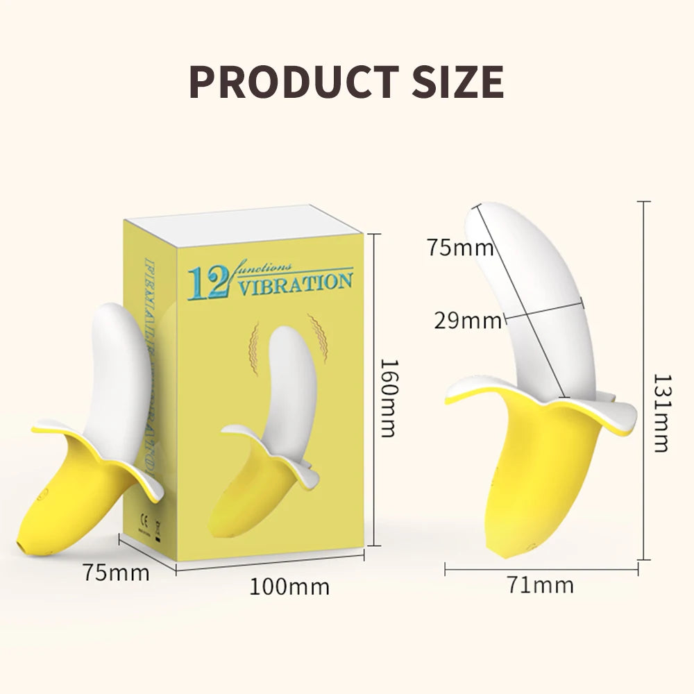 Banana-Shaped Vibrator