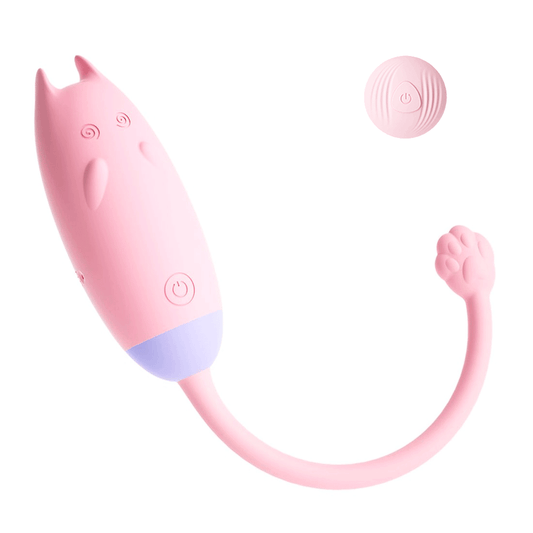 Cat-Shaped App-Controlled G-Spot Vibrator