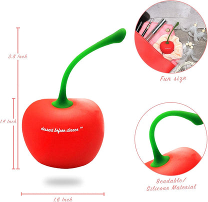 Cherry Silicone Vibrating Egg