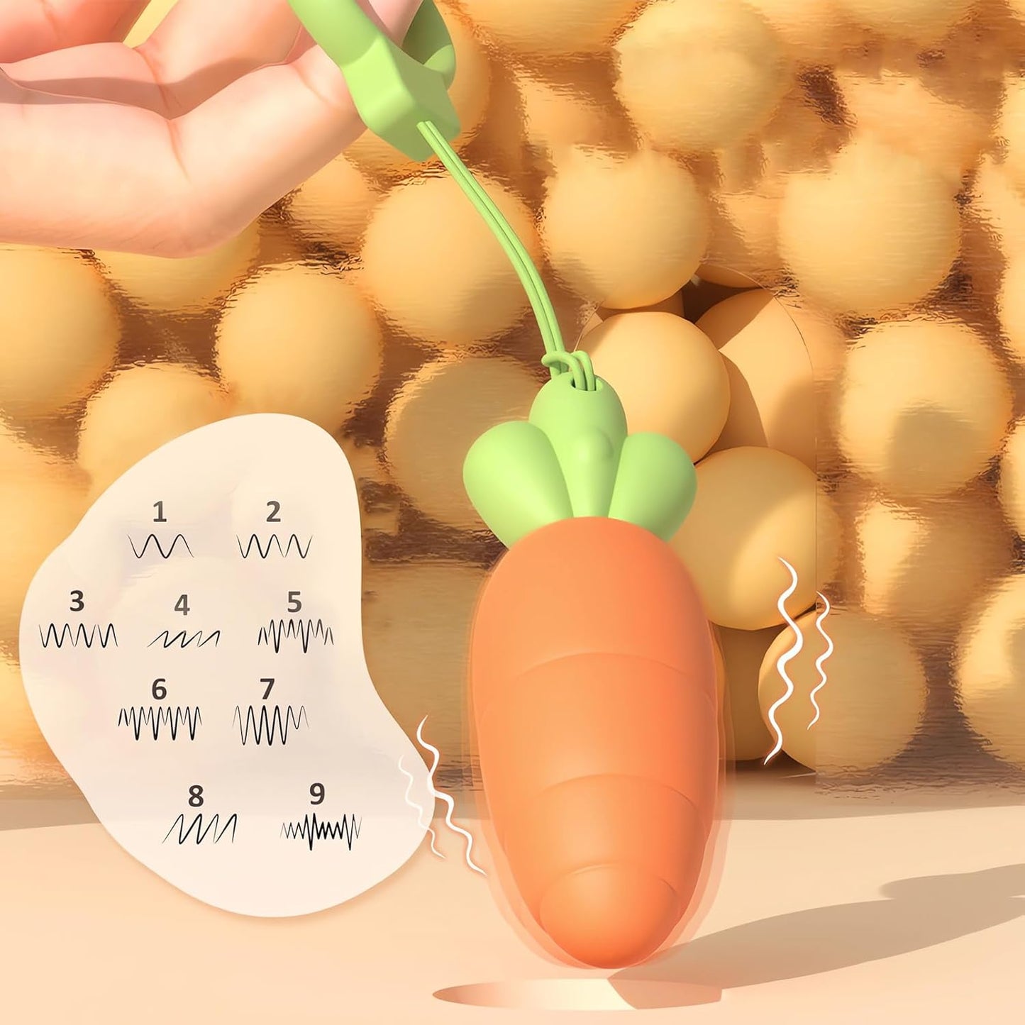 Carrot Mini Vibrator