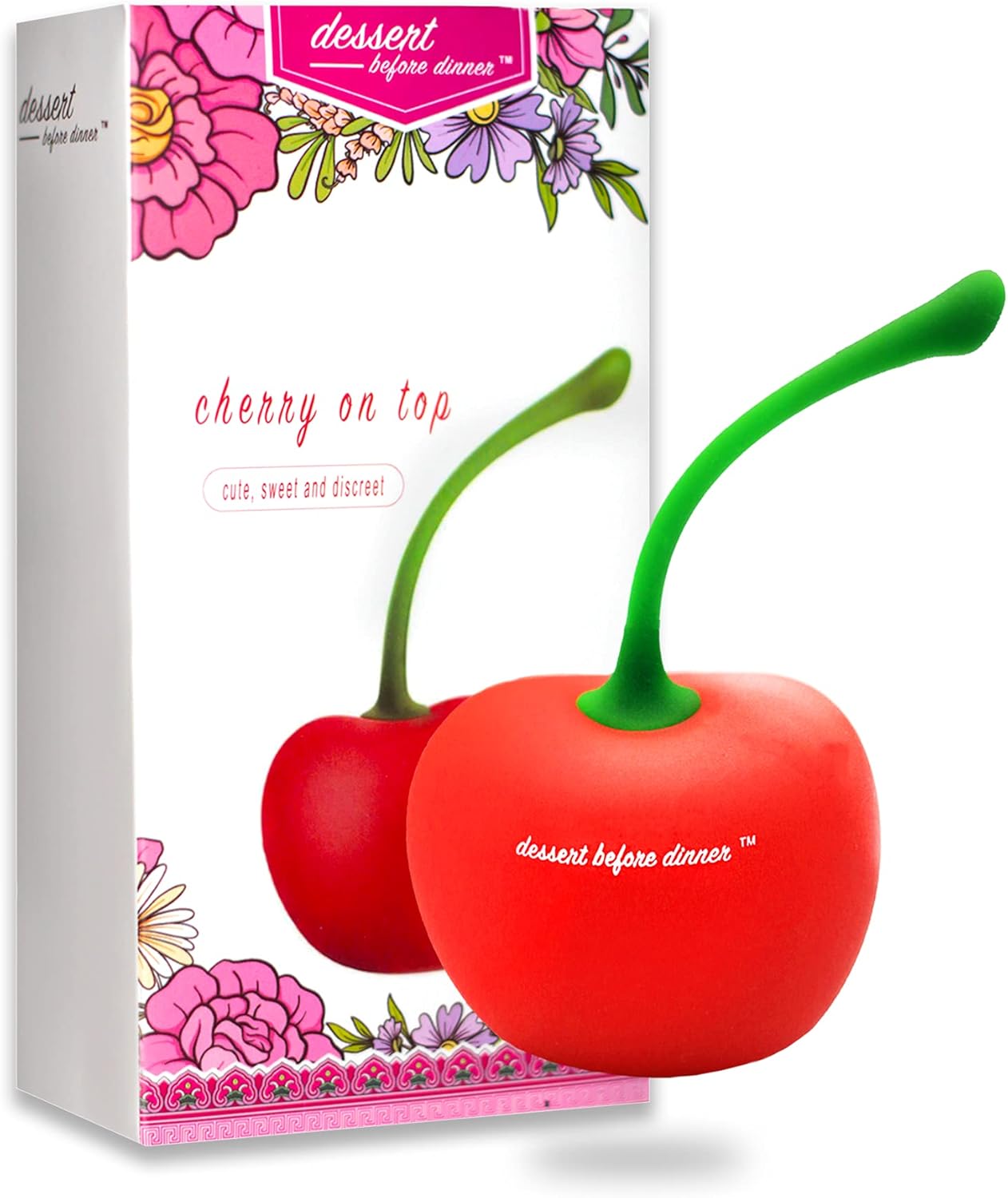 Cherry Silicone Vibrating Egg