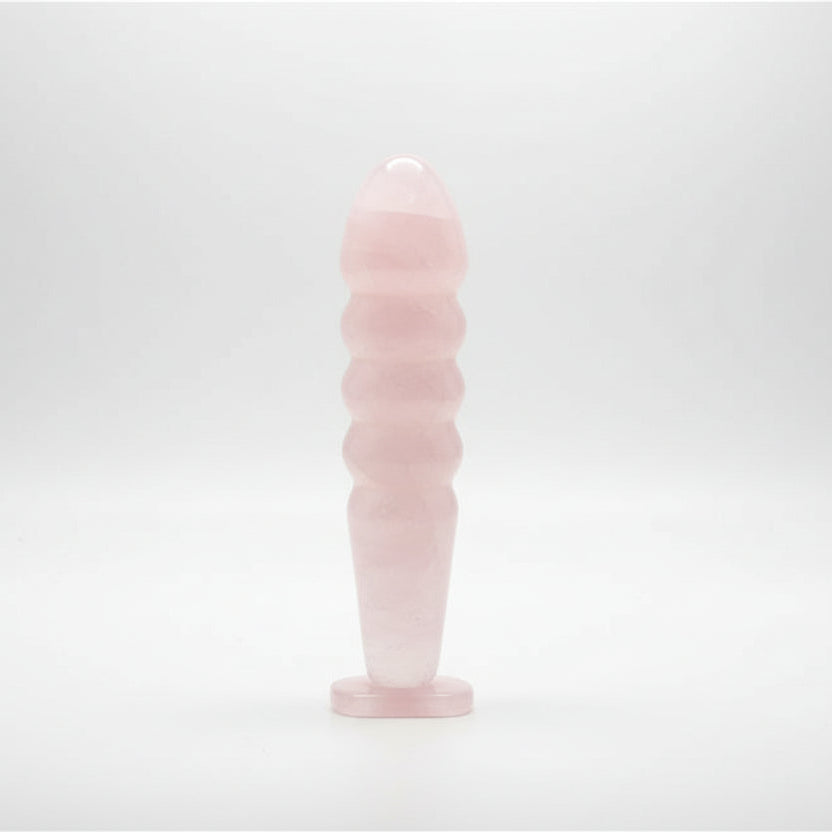 Rose Quartz Crystal Massage Wand