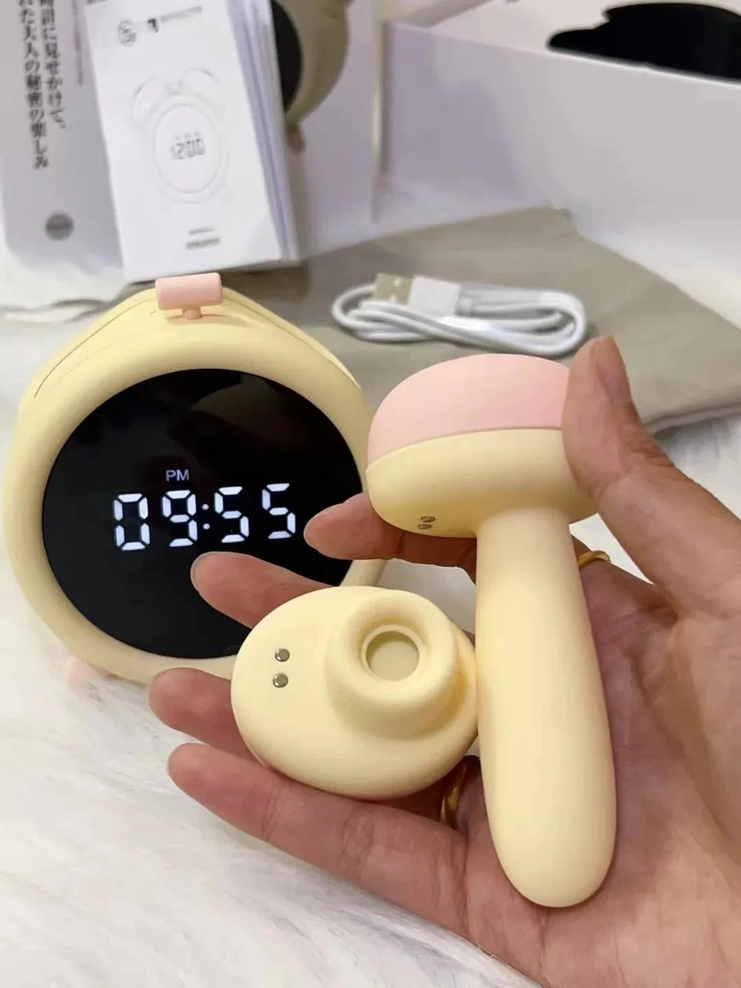 Alarm Clock Clitoral & G-Spot Vibrator