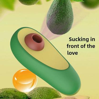 Avocado-Shaped Clitoral Sucking Vibrator