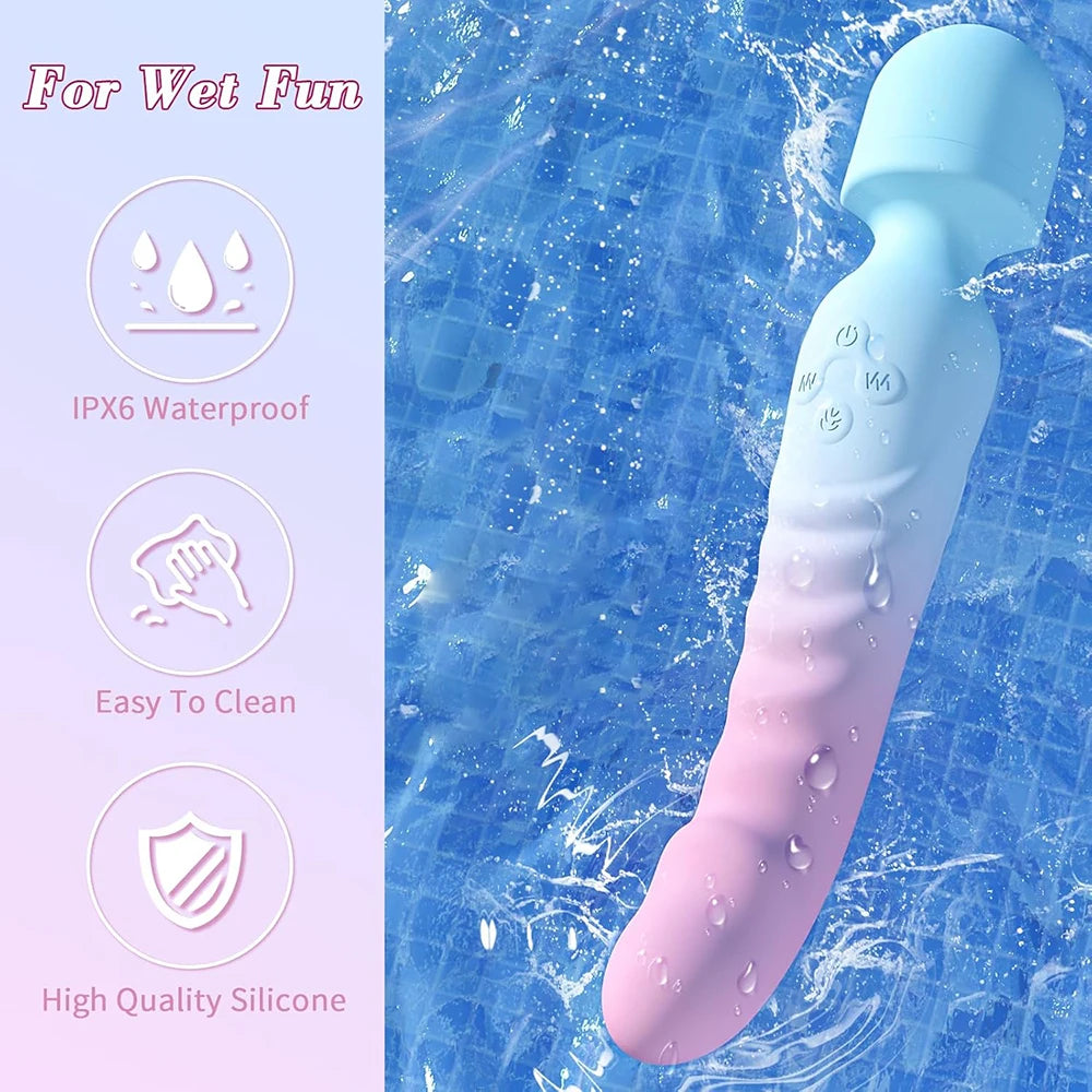 3-in-1 Magic Wand G-Spot Vibrator