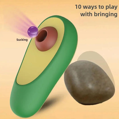 Avocado-Shaped Clitoral Sucking Vibrator
