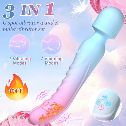 3-in-1 Magic Wand G-Spot Vibrator