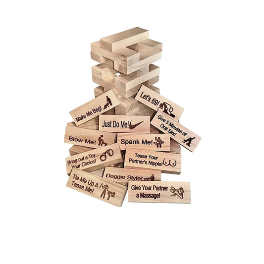 Block Tower Game – Adult Couples Edition