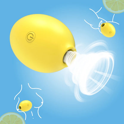 Lemon-Shaped Clitoral Sucking Vibrator