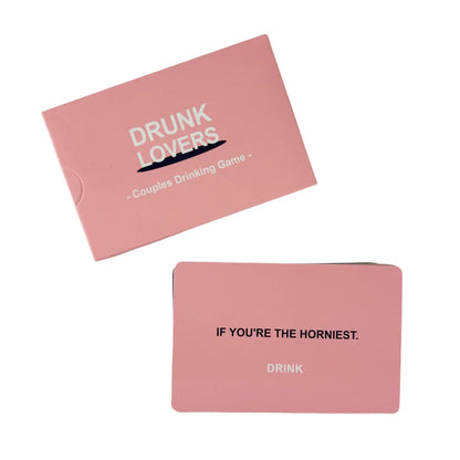 54-Piece Couples Drinking Game Cards