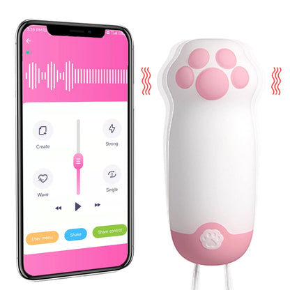Cat Claw App-Controlled Vibrator