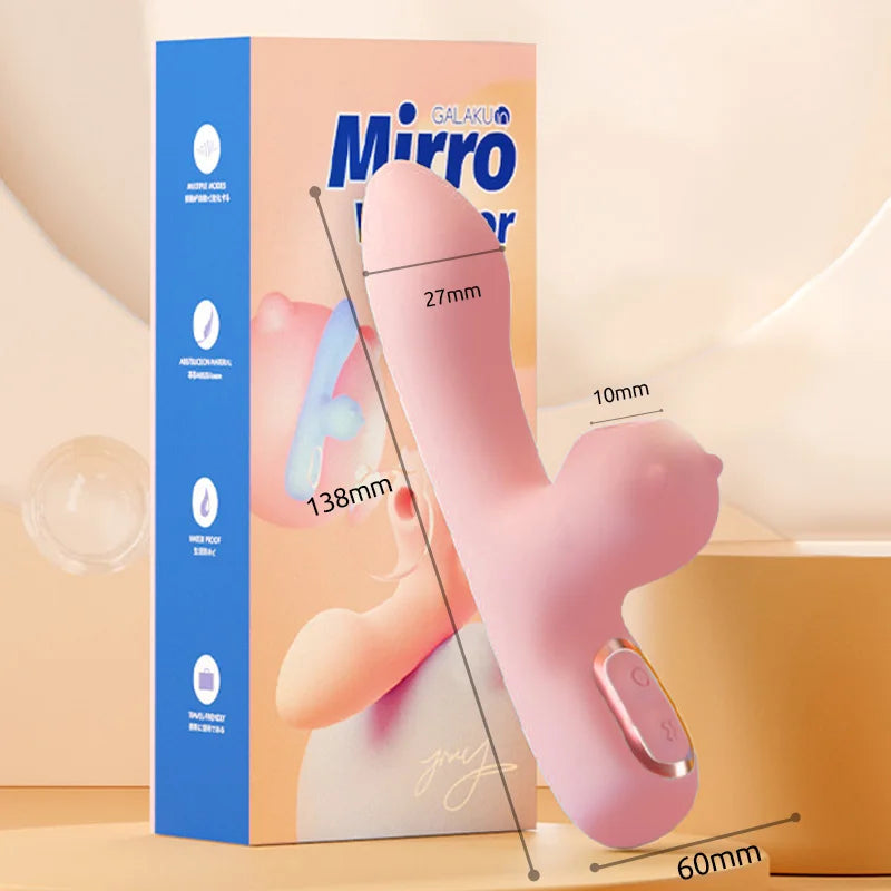 Rabbit-Style Clitoral & G-Spot Vibrator