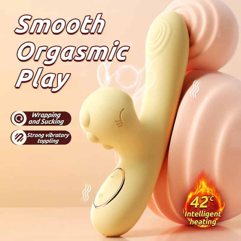 Rabbit-Style Clitoral & G-Spot Vibrator
