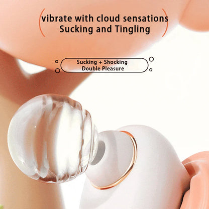 Cupcake Cat-Style Clitoral Suction Vibrator