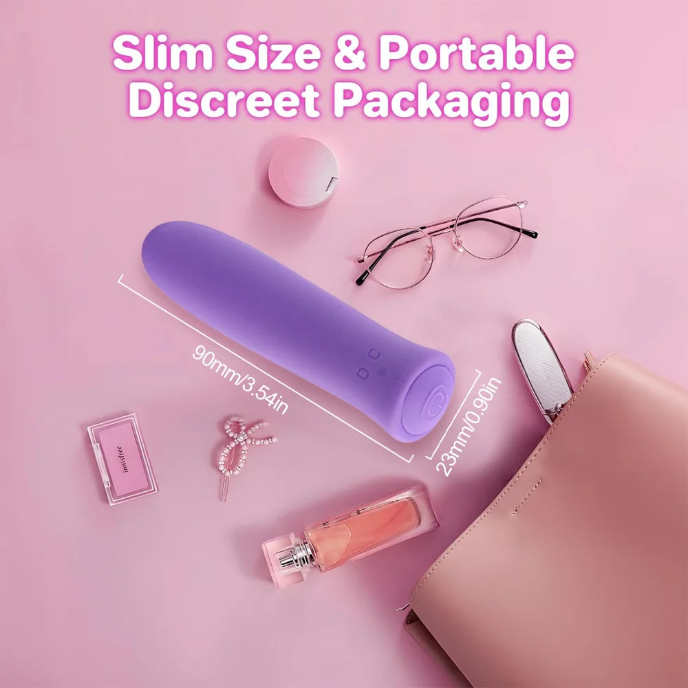 Mini Bullet Silicone Vibrator