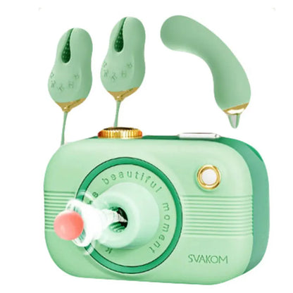 4-in-1 Remote-Controlled G-Spot Camera Vibrator