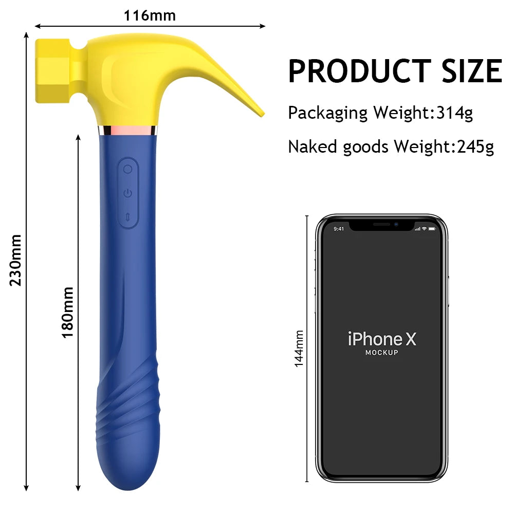 Hammer-Style G-Spot Vibrator