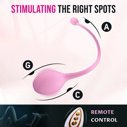 Wireless Remote Control Vibrating Egg