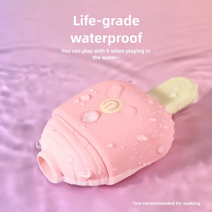 Ice Cream Style Clitoral Sucking Vibrator