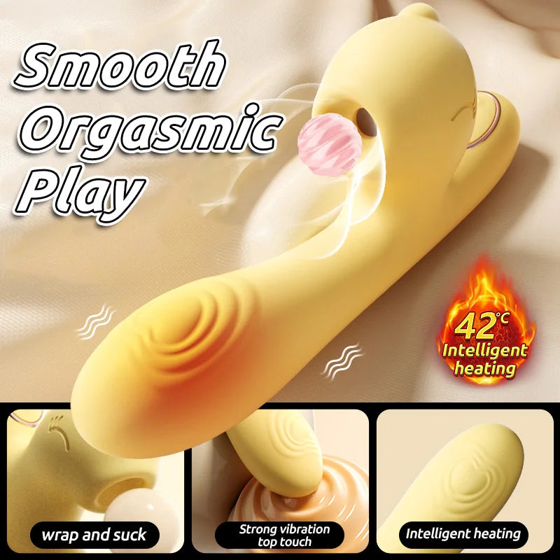 Rabbit-Style Clitoral & G-Spot Vibrator