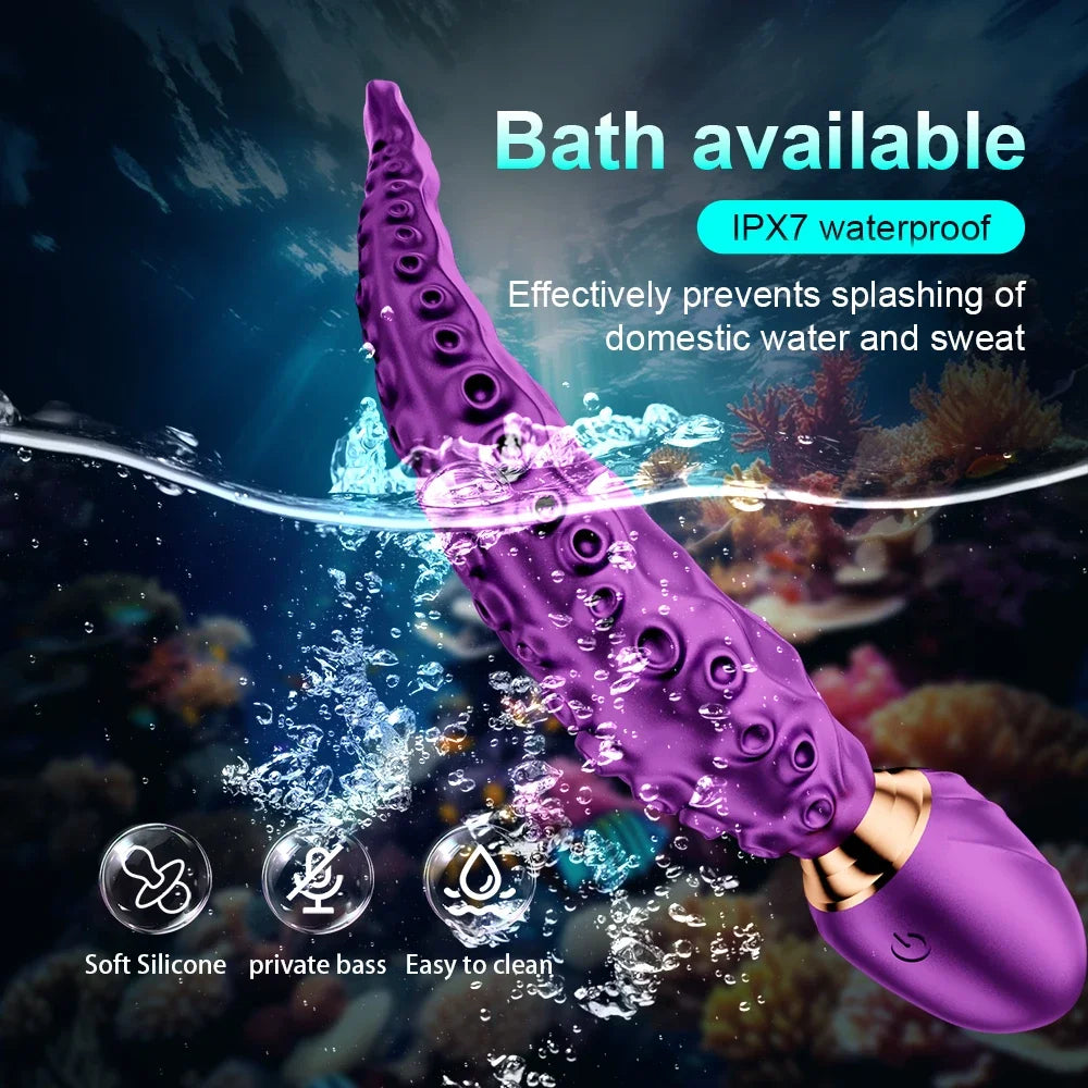 360° Rotation Octopus Tentacle Vibrator