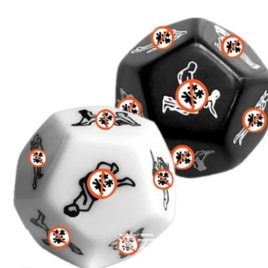 12-Sided Couples Sex Dice