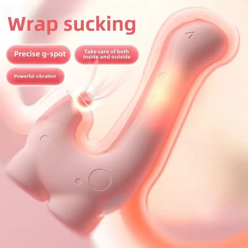 Dinosaur Heated Suction & Vibration Vibrator