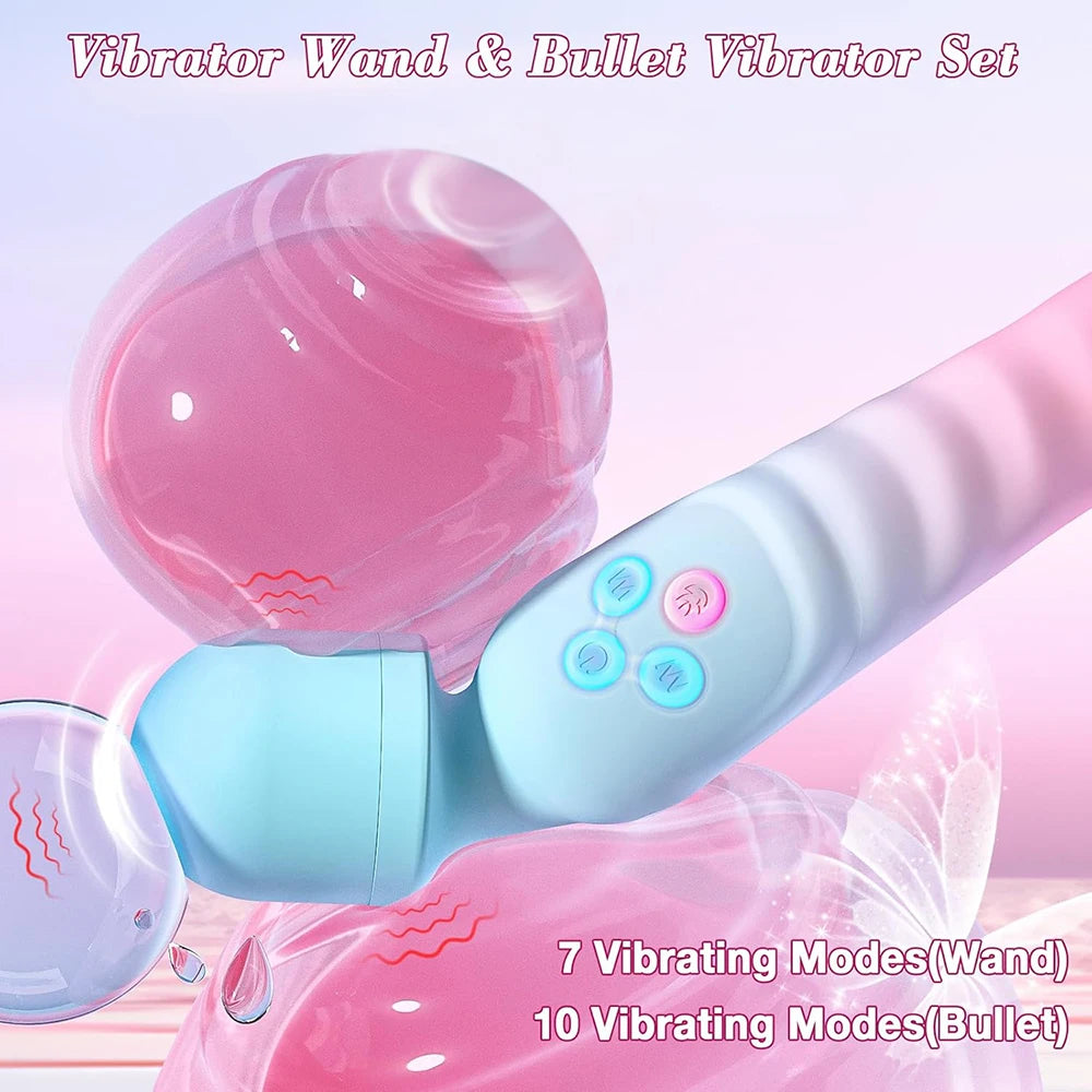 3-in-1 Magic Wand G-Spot Vibrator