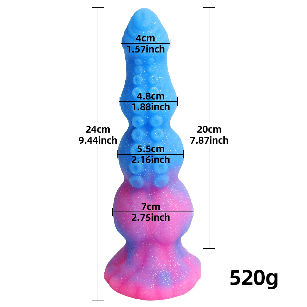 Luminous Monster Anal Dildo