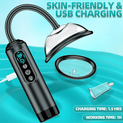 Suction & Vibration Pump for Clitoral