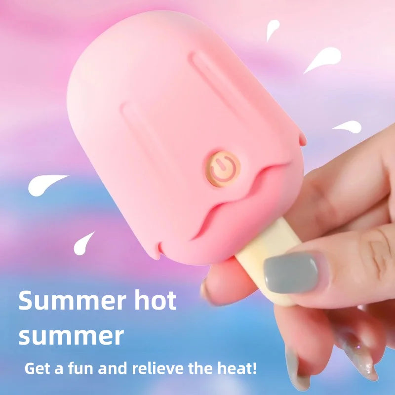 Ice Cream Style Clitoral Sucking Vibrator