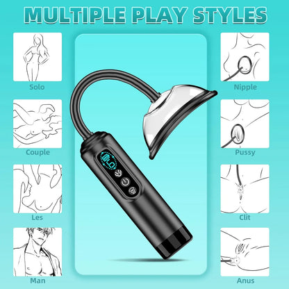 Suction & Vibration Pump for Clitoral