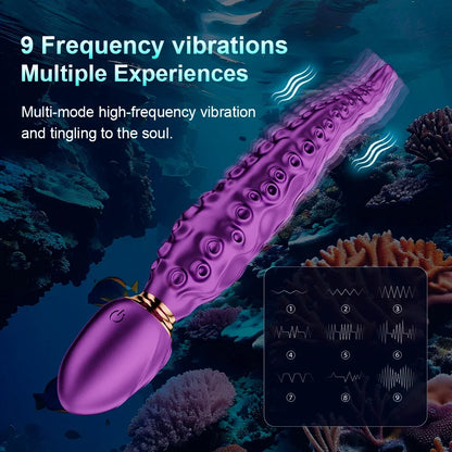 360° Rotation Octopus Tentacle Vibrator