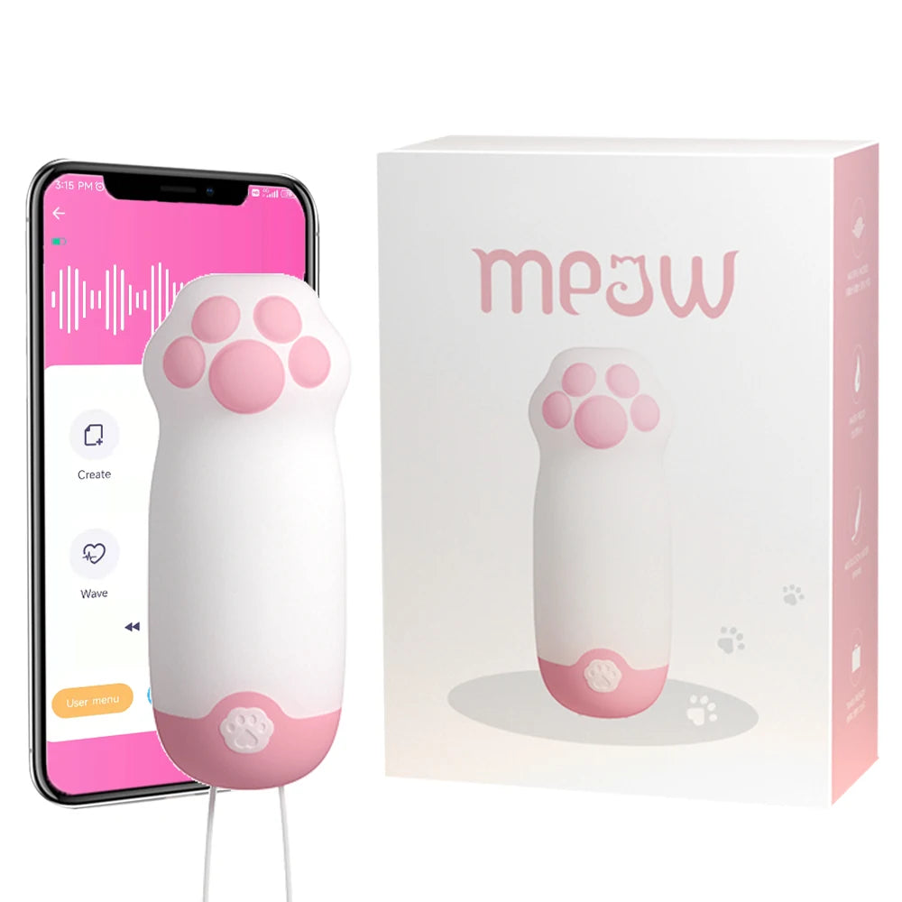 Cat Claw App-Controlled Vibrator