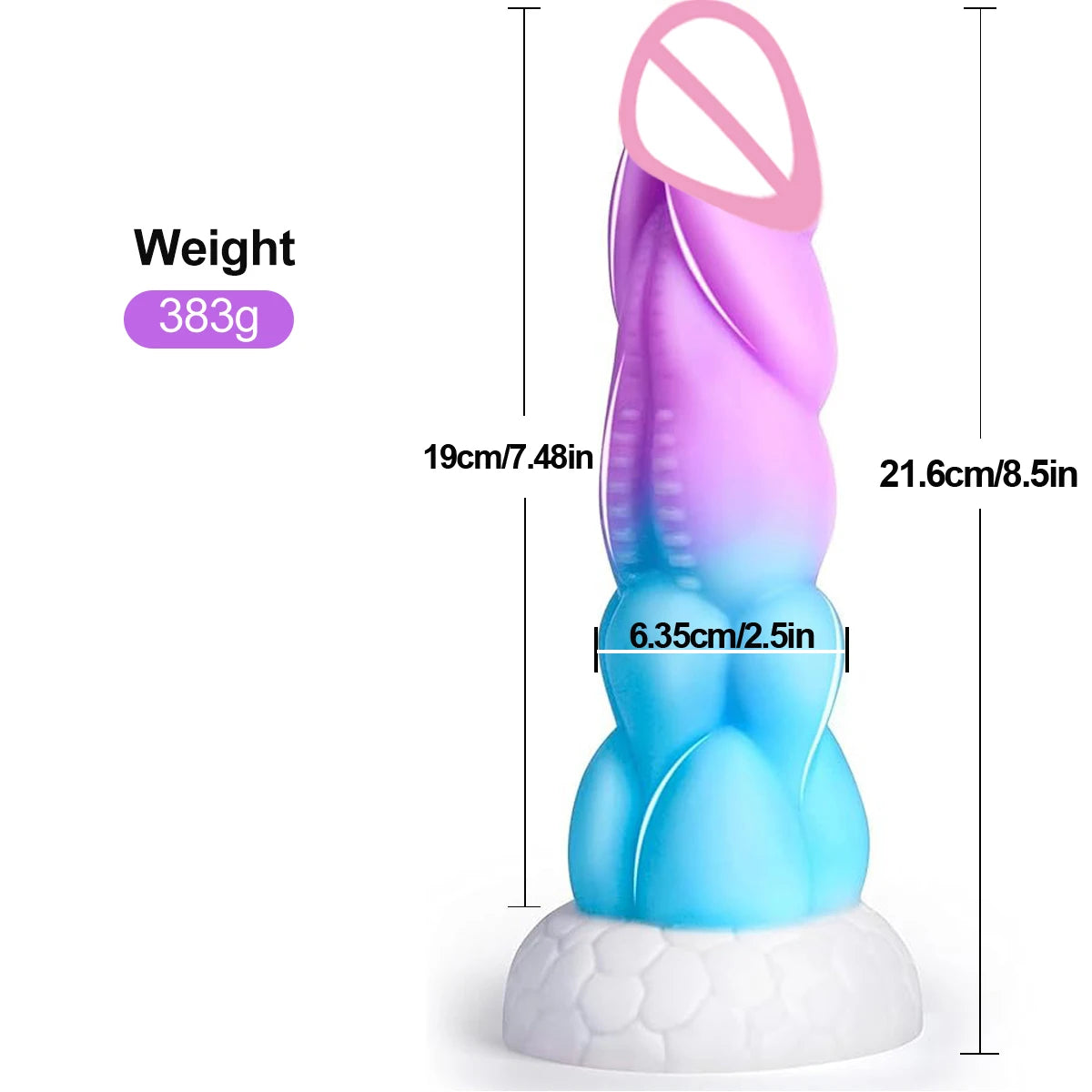 Luminous Monster Anal Dildo