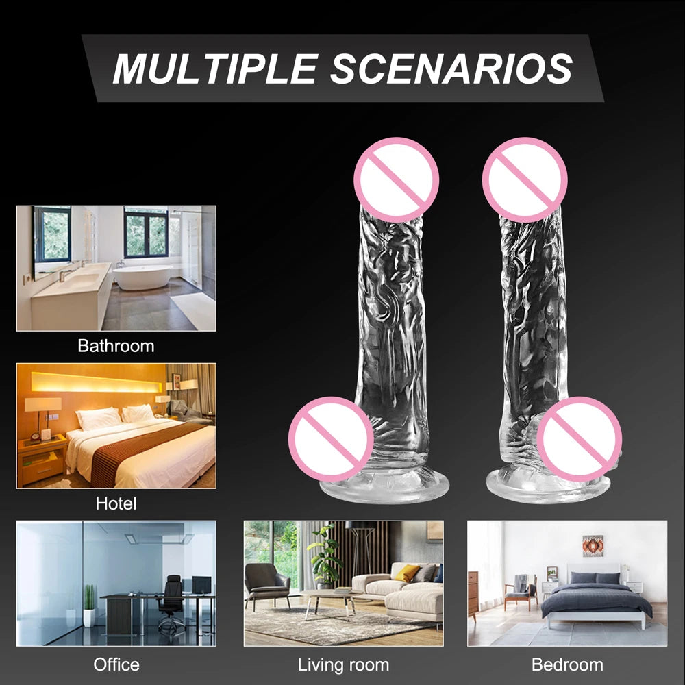 Realistic Silicone Dildo