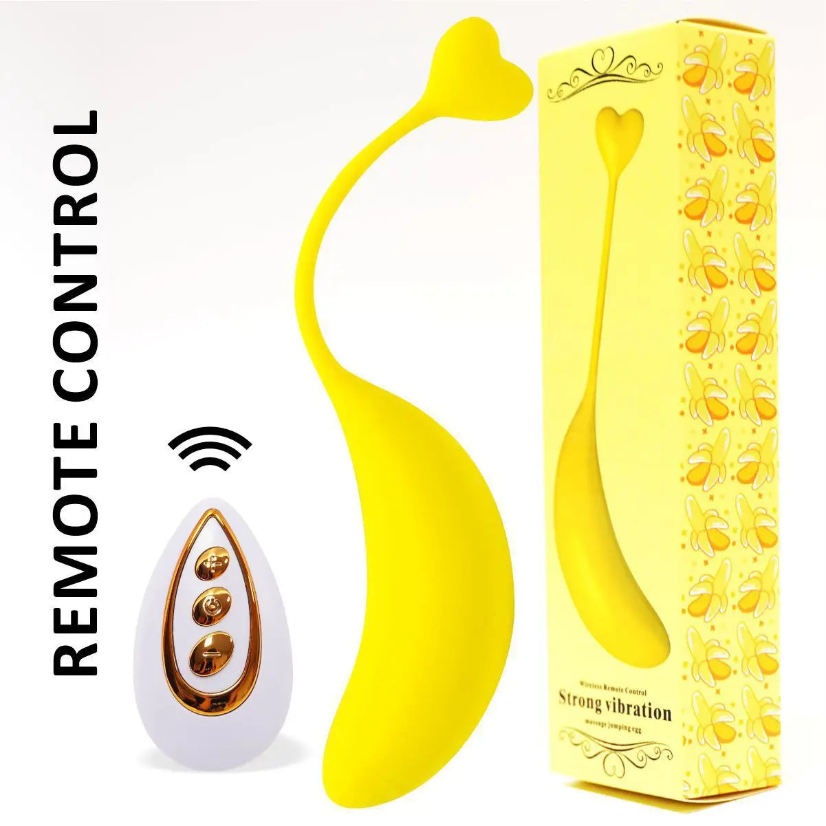 Banana-Style Vibrator – 10 Modes