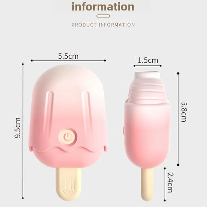 Ice Cream Style Clitoral Sucking Vibrator