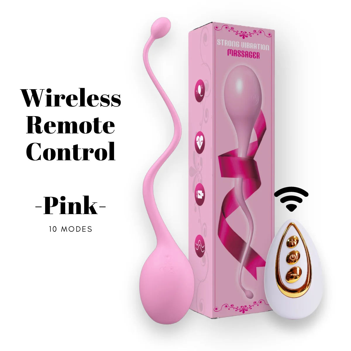 Wireless Remote Control Vibrating Egg