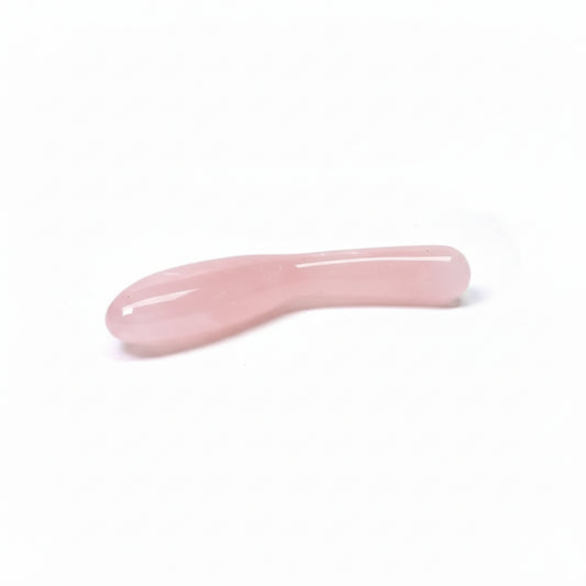 Natural Rose Quartz Crystal Pleasure Wand