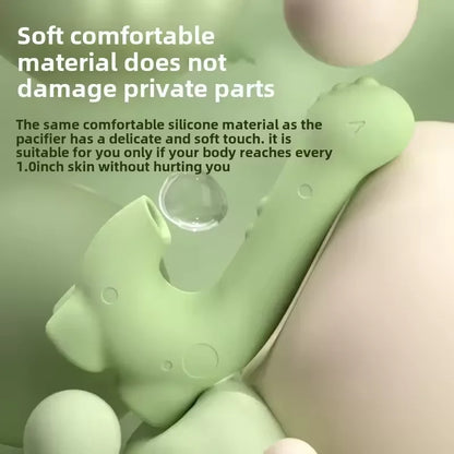 Dinosaur Heated Suction & Vibration Vibrator