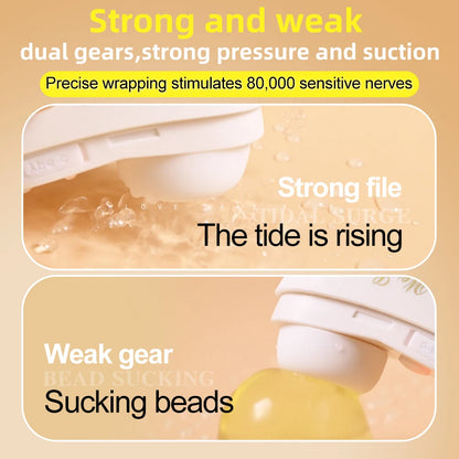 Egg-Shaped Clitoral Suction Vibrator