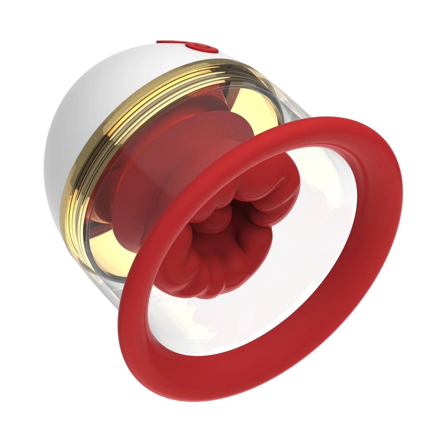 Tongue Rose Suction & Vibration Massager