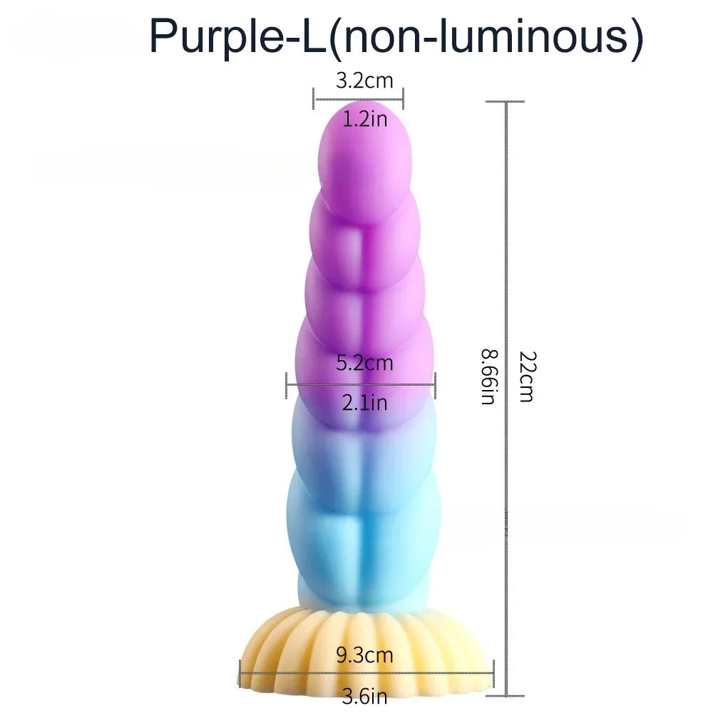 Realistic Silicone Anal & Prostate Dildo