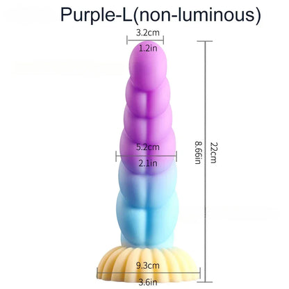 Realistic Silicone Anal & Prostate Dildo