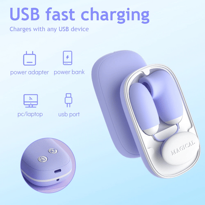 24-Mode Clitoral & G-Spot Suction Egg Vibrator