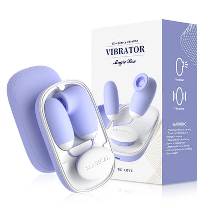 24-Mode Clitoral & G-Spot Suction Egg Vibrator